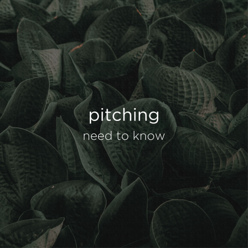 Pitching Need To Know
