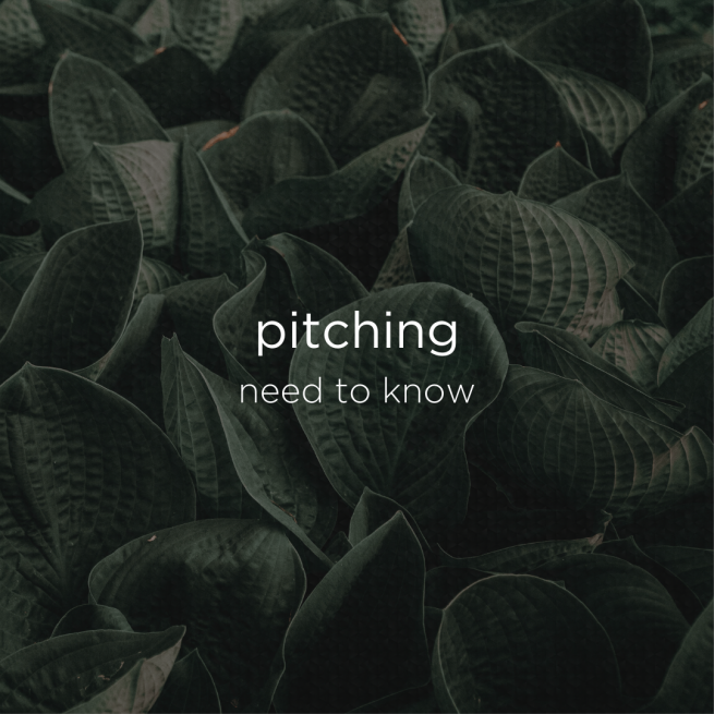Pitching Need To Know